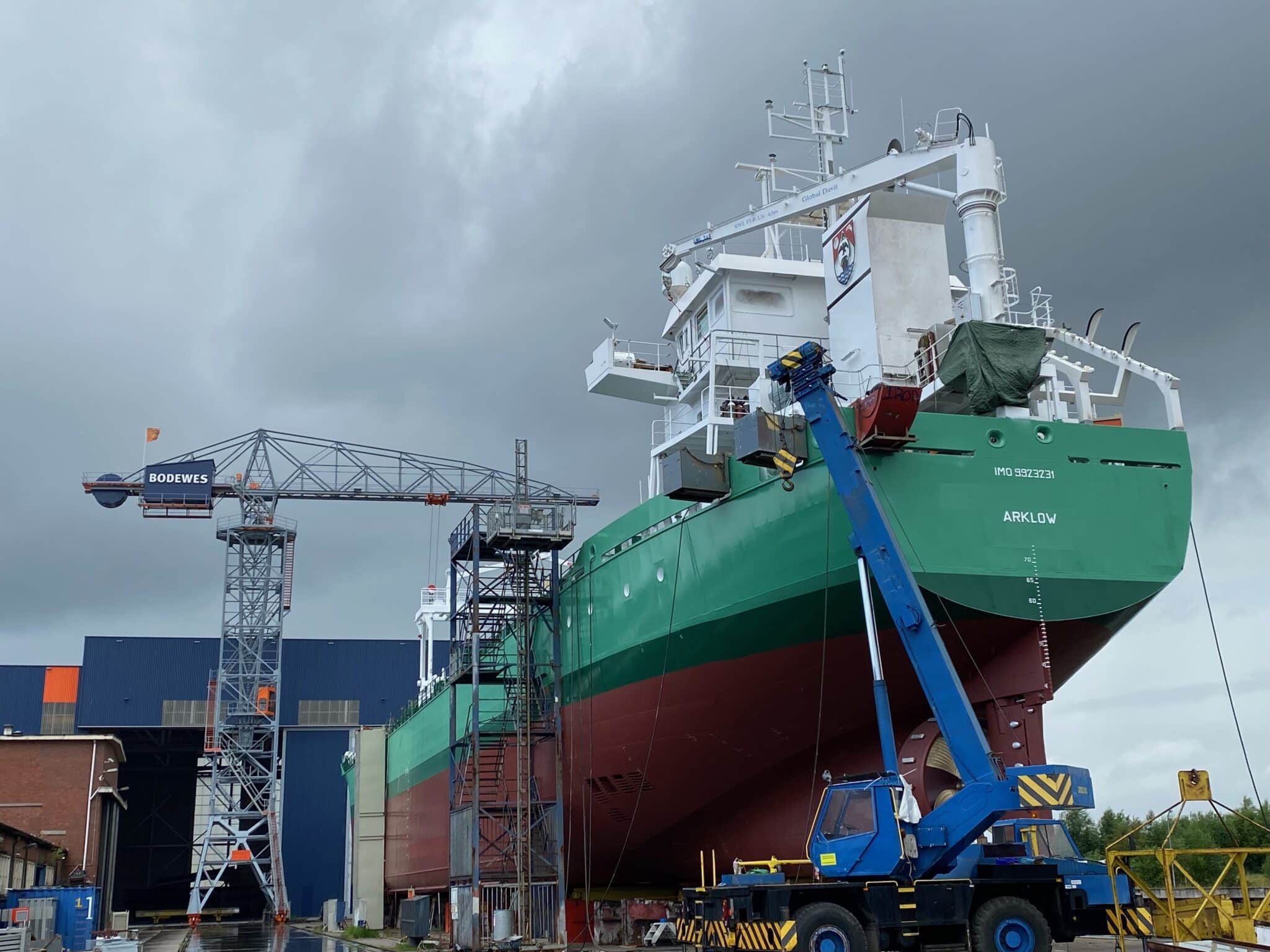 On 7 July Arklow's NB 823 will be launched at our main yard at 10.00